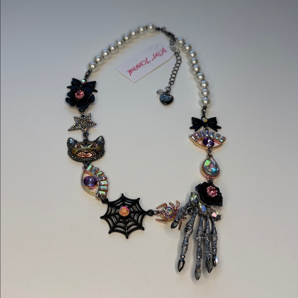 Betsey Johnson Multicolor Halloween Necklace